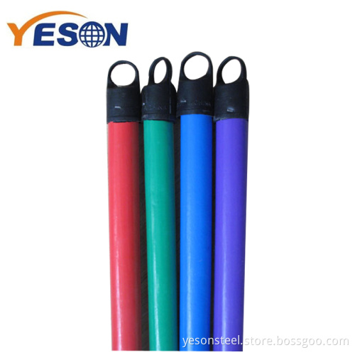 120x2.2cm pvc coated wooden broom stick